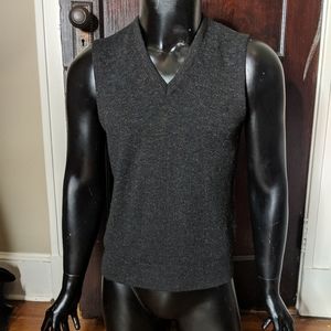 Robert Bruce speckled knit sweater vest